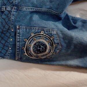 Men's Versace Butterfly Jeans